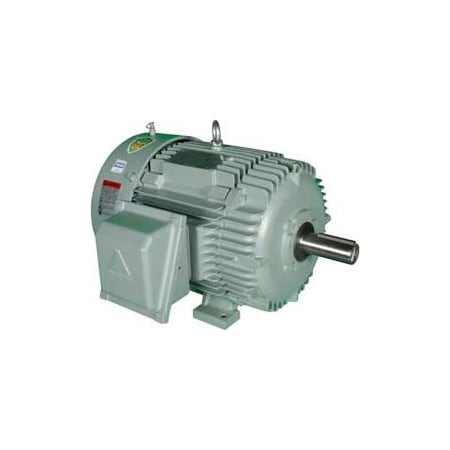Worldwide Electric Hyundai T-Frame Motor, TEFC, Rigid, 3 PH, 444T, 460V, 116.6 FLA, RB IEEE100-12-444T